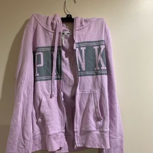 Victorias secret pink zip up